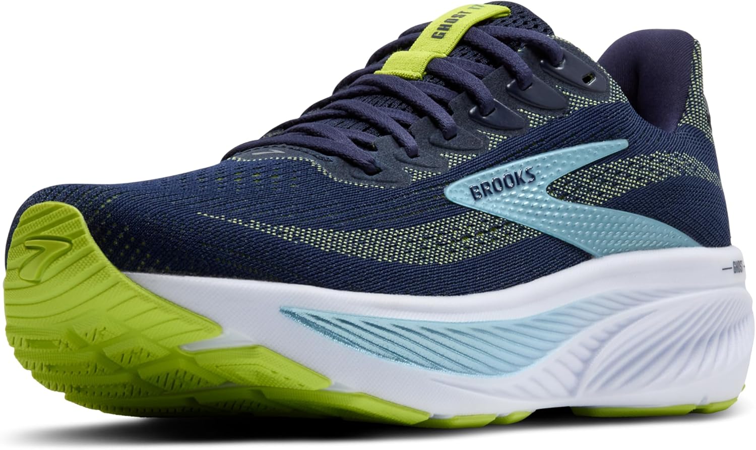 Brooks Mens Ghost 17 Neutral Running Shoe for Ultimate Comfort