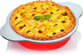 9 Inch Non-Stick Silicone Round Cake Pan with Steel Frame Handles