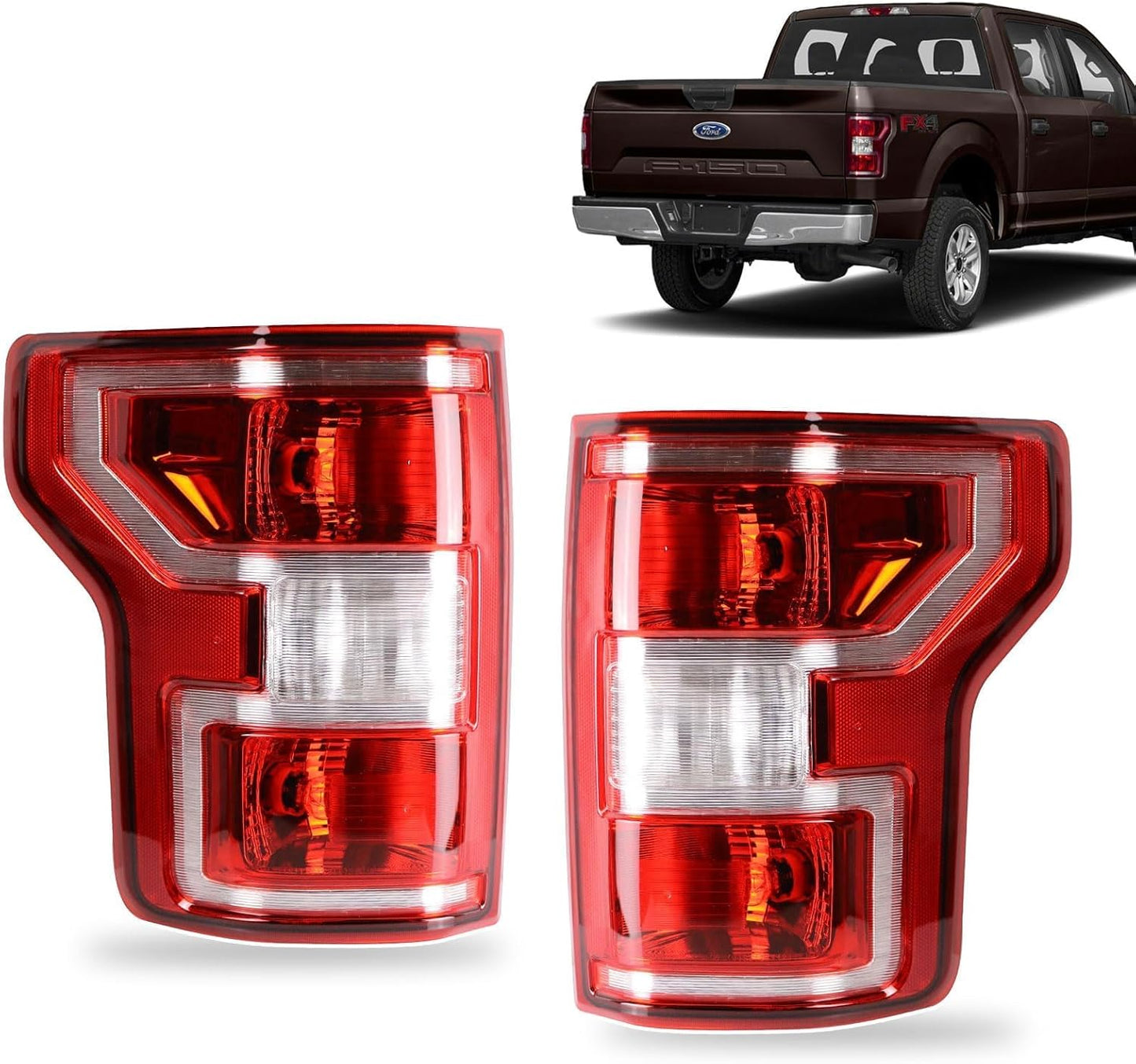 Tail Light Compatible With 2018-2020 Ford F150 for Safety