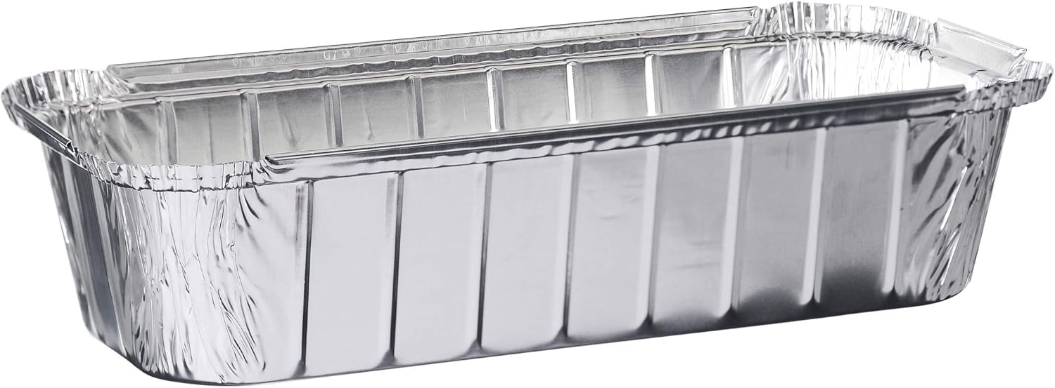 Durable Aluminum Foil Loaf Pans for Baking and Meal Prep