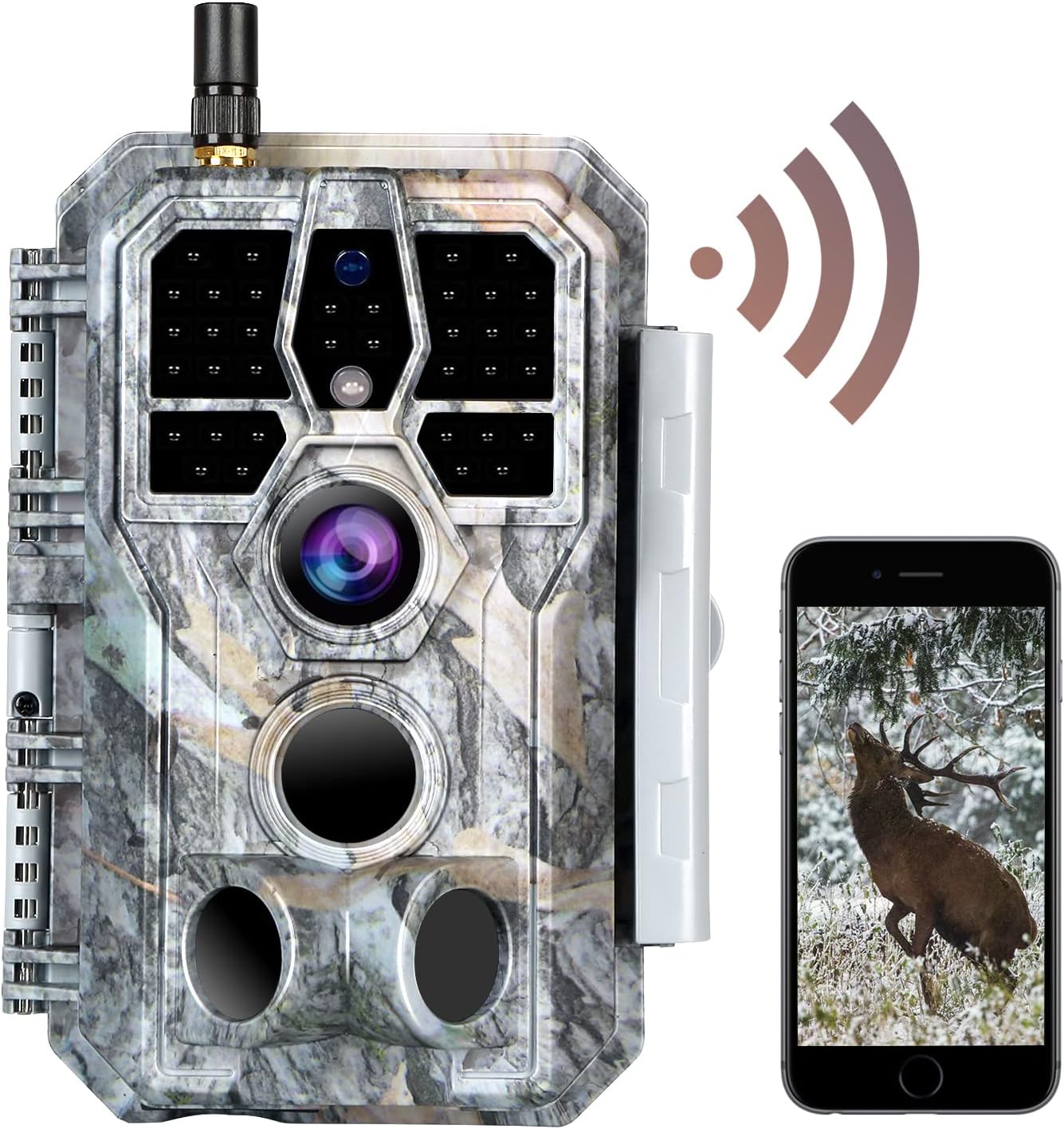 BLAZEVIDEO 32MP WiFI Trail Camera: Instant Picture Alerts