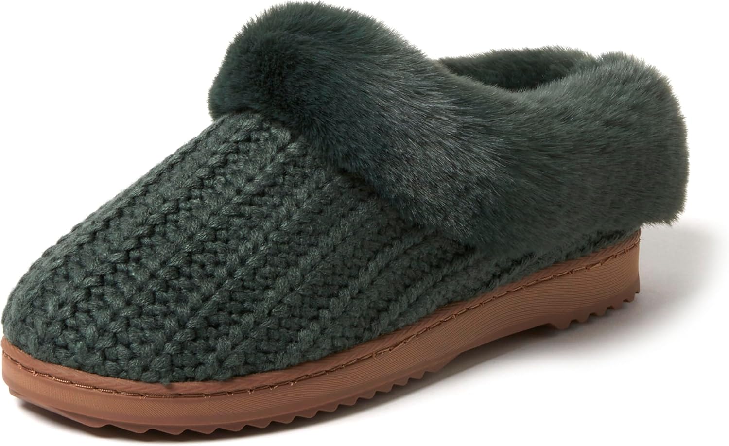 Dearfoams Women's Memory Foam Cozy Soft House Slippers Gift
