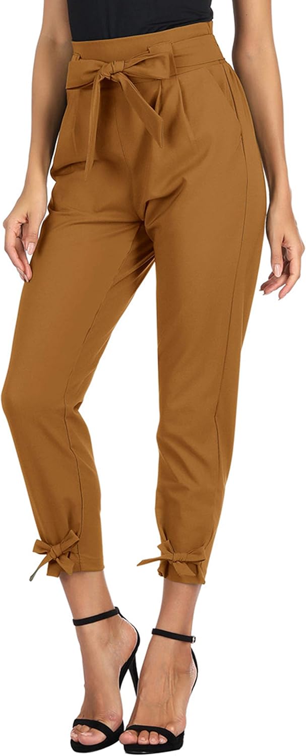 GRACE KARIN Womens Casual High Waist Pencil Pants for Work