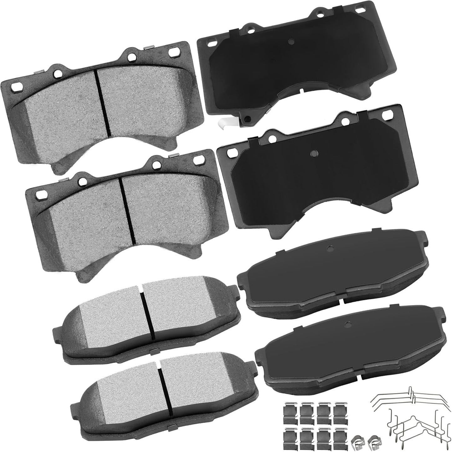cciyu D1303 D1304 Front Rear Ceramic Brake Pads for Lexus & Toyota