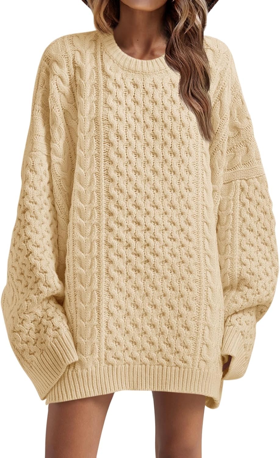 Saodimallsu Womens Oversized Sweaters for Cozy Fall Style