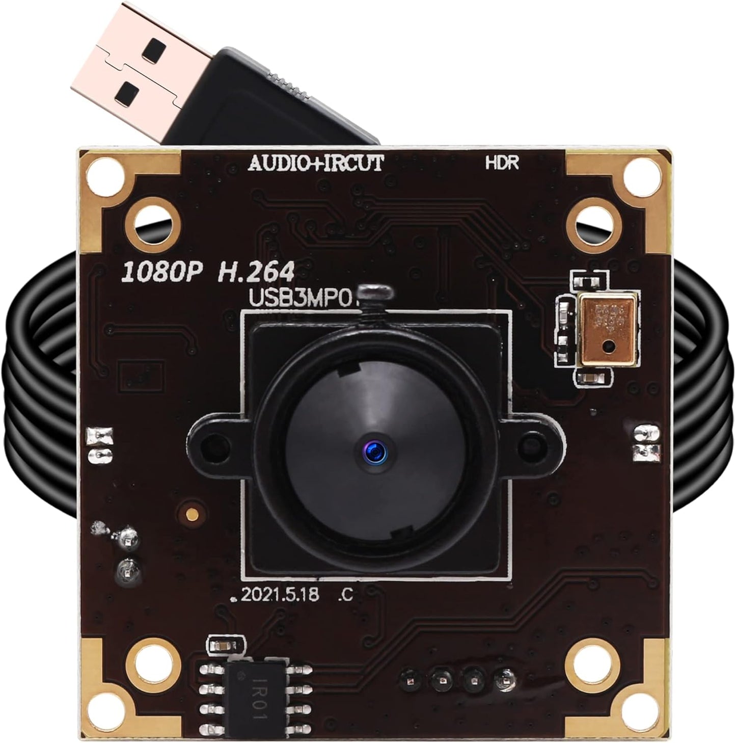 3MP USB Camera Module with WDR for High-Quality Video Capture