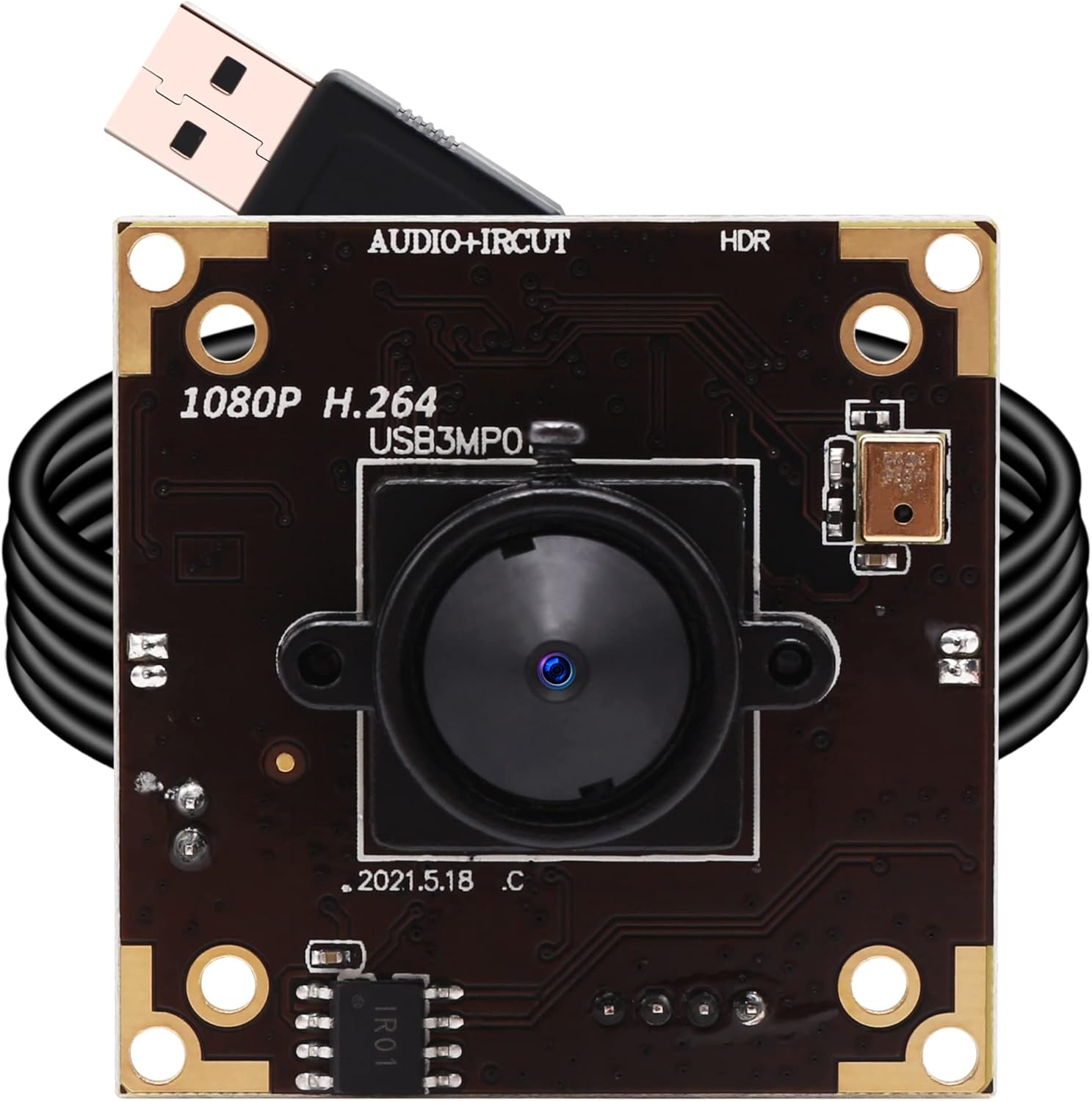 3MP USB Camera Module with WDR for High-Quality Video Capture