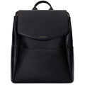 Leather Diaper Bag Backpack with USB Port and Changing Pad - Chic