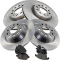 TRQ Brake Pad & Rotor Kit for 2016-2018 Audi Q3 Quattro