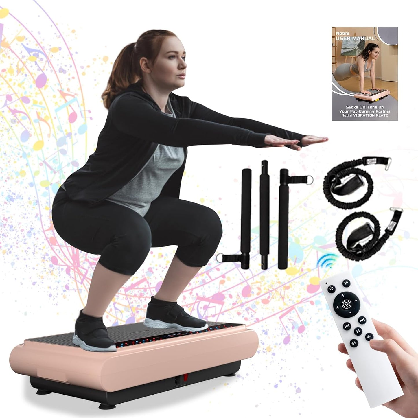 Vibration Plate Exercise Machine for Whole Body Workout
