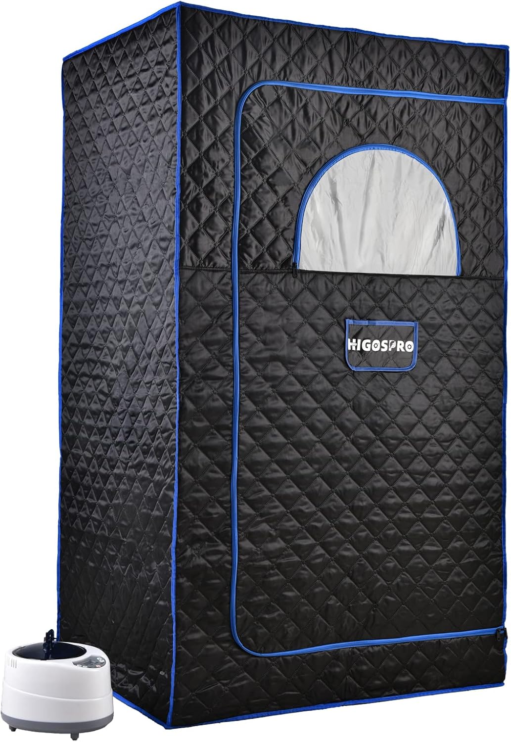 HIGOSPRO Portable Full Size Steam Sauna - Relax Anywhere!