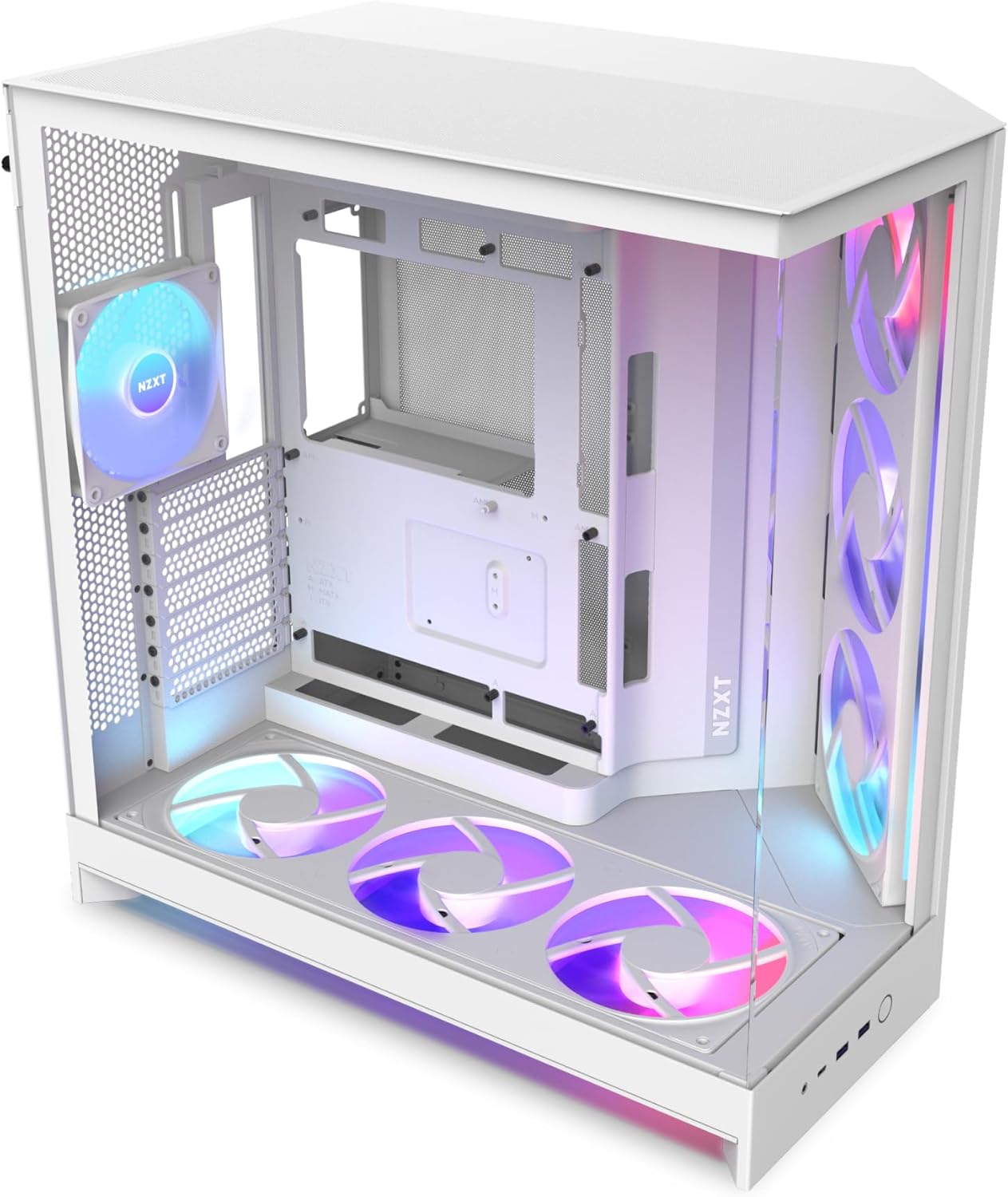 NZXT H9 Flow RGB+ Large Dual-Chamber ATX Mid-Tower Case
