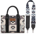 Wrangler Purse Aztec Tote Bag for Women - Boho Southwest Style