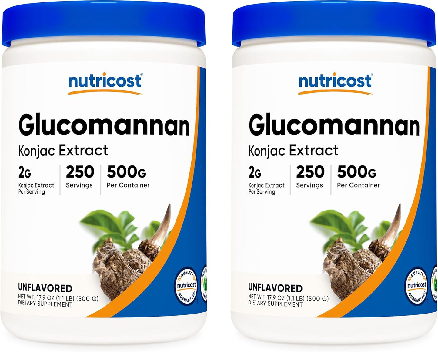 Nutricost Glucomannan Powder 500G - High Quality Supplement