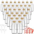 4 oz Glass Dropper Bottles 50 Pack - Leakproof 120 ml Tincture Bottles