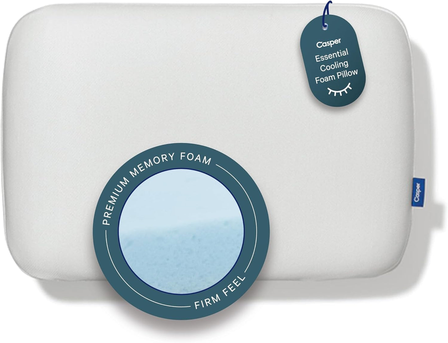 Casper Essential Sleep King Pillow for Side Sleepers Comfort