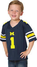 Toddler Michigan Touchdown Pass Jersey - Sizes 2T 3T 4T 6