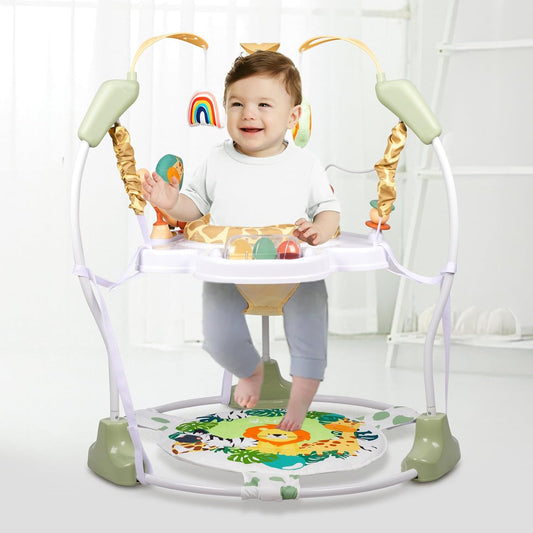 3-in-1 Baby Activity Center with 360 Rotating Seat and Music