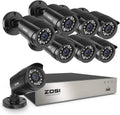 ZOSI 3K Lite 8CH Home Security Camera System with Night Vision