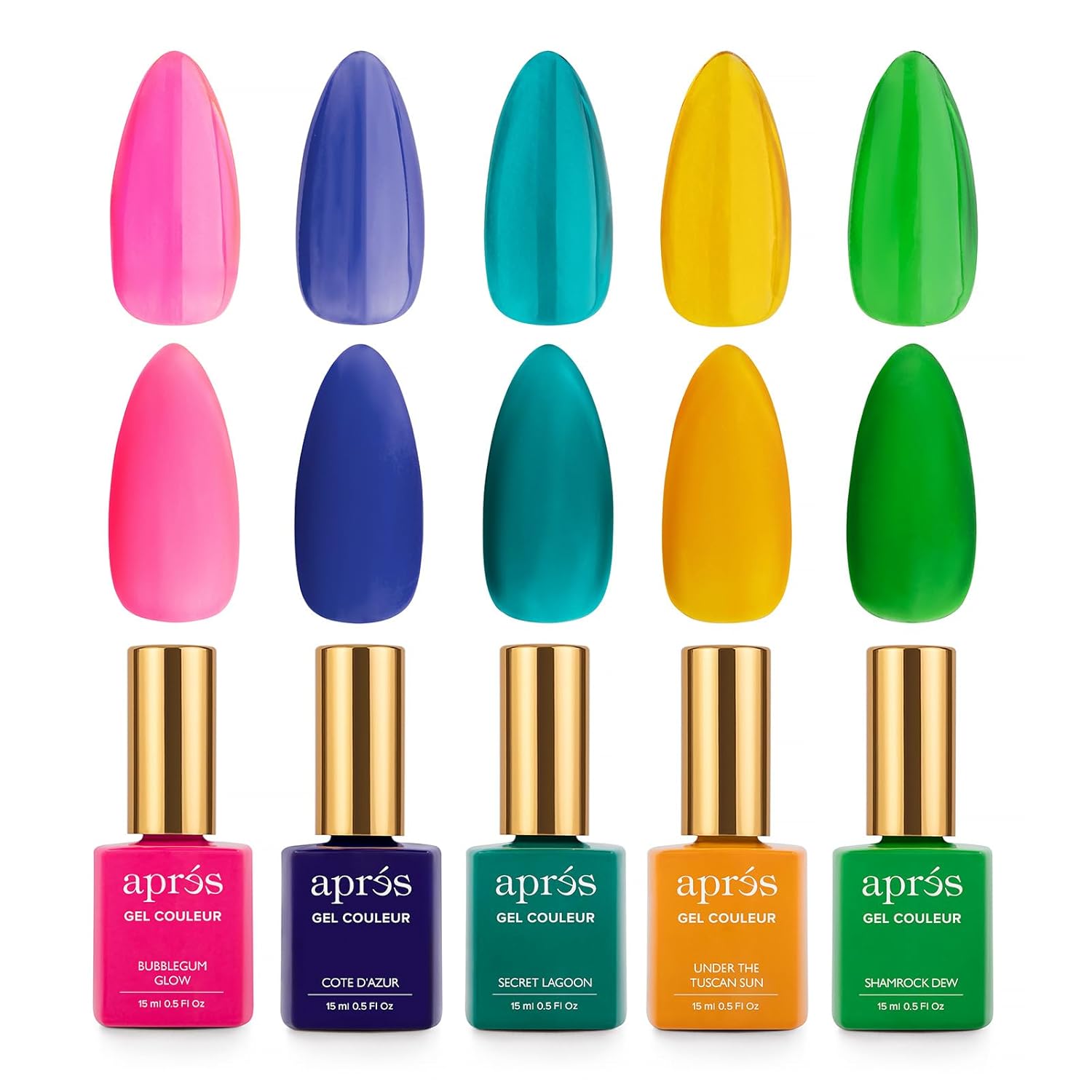 Apres Gel Couleur Combo Set for Stunning Nail Art and Color
