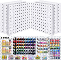 6Pcs Pegboard Wall Organizer for Craft Room and Garage Storage