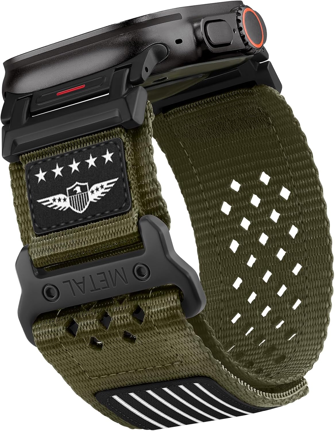 Breathable Stars & Stripes Apple Watch Band