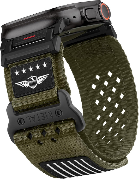 Breathable Stars & Stripes Apple Watch Band