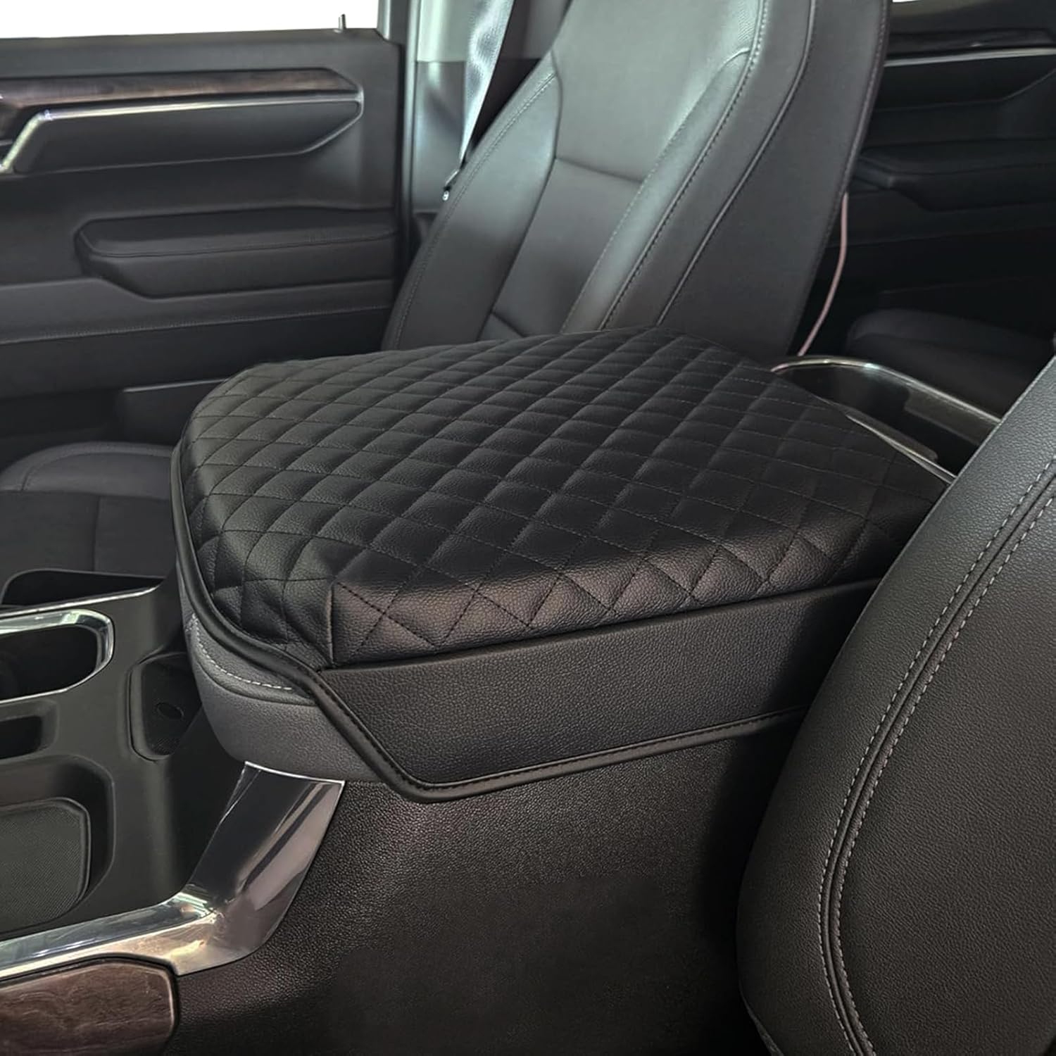 Center Console Cover for 2019-2025 Chevy Silverado & GMC Sierra