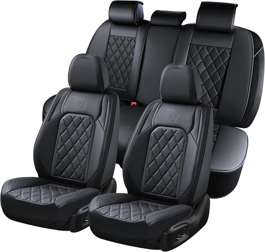 Coverado Car Seat Covers Full Set for Luxury Protection
