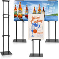 Poster Stand for Display Adjustable Sign Holder Stand - Double-Sided