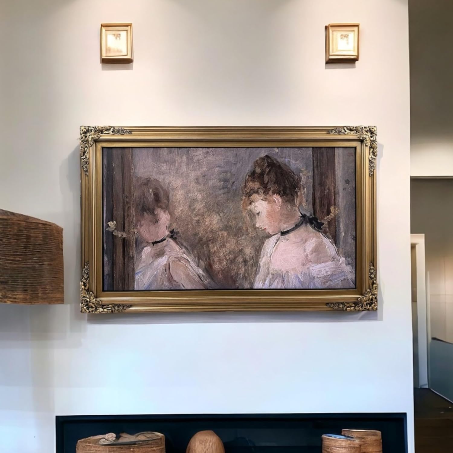 Handmade Antique Gold TV Frame (50 Samsung The Frame TV)