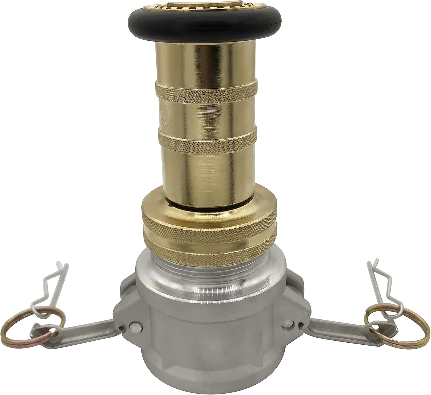 2 Inch NPSH Aluminum Camlock Fitting Coupling with Brass Nozzle