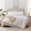 MILDLY Super Soft Duvet Cover Set - 100% Washed Microfiber, Zipper