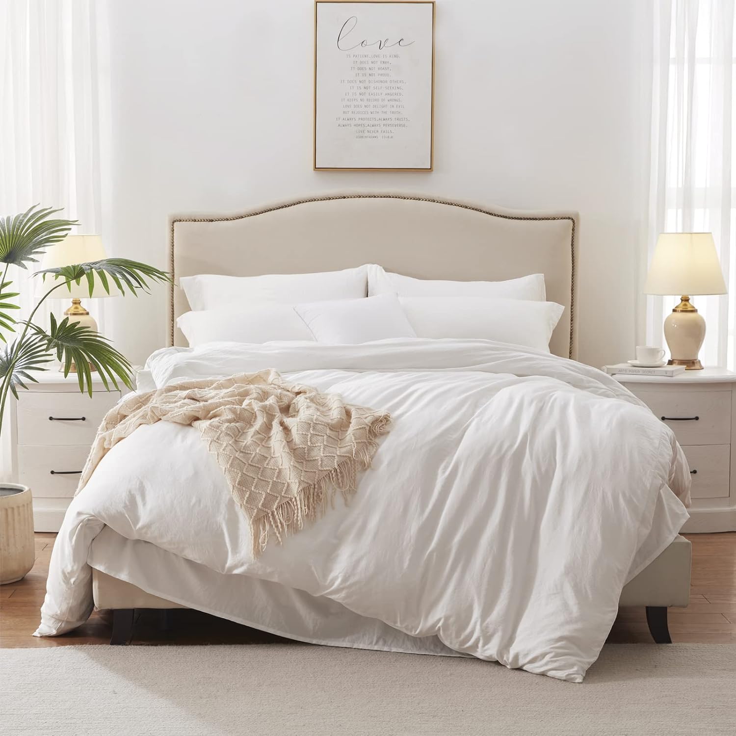 MILDLY Super Soft Duvet Cover Set - Cozy Microfiber Comforter