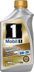 Mobil 1 5W-30 Extended Performance Synthetic Motor Oil - Pack of 6