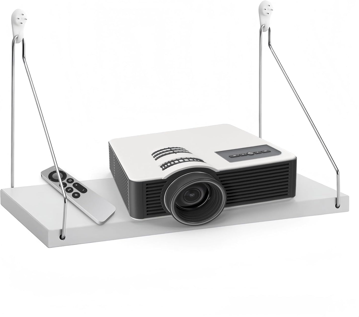 TERRATREK Wall Projector Shelf - Holds 33 lb! Perfect for Projector, Xbox, PS5~