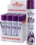 11X Premium Butane Fuel for Lighters - Ultra Pure 300ml Cans