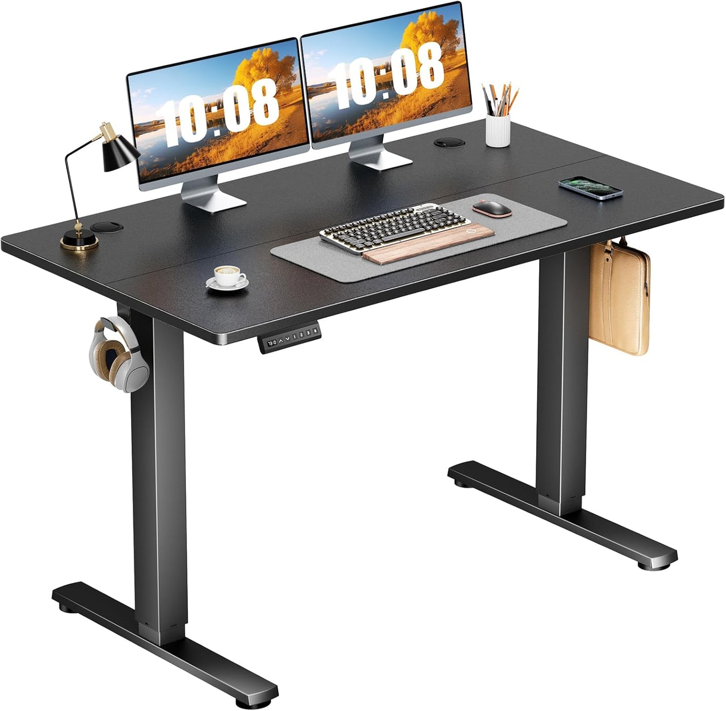 Sweetcrispy Electric Standing Desk for Home Office Workstations