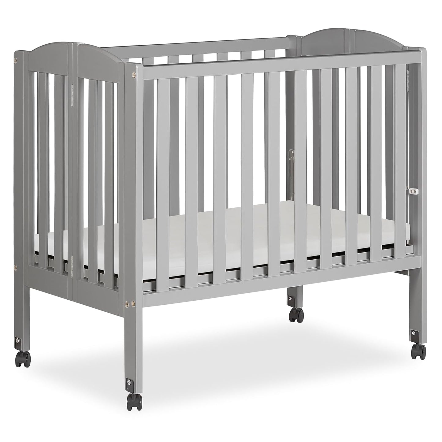 Dream On Me 2 in 1 Folding Portable Crib for Easy Storage