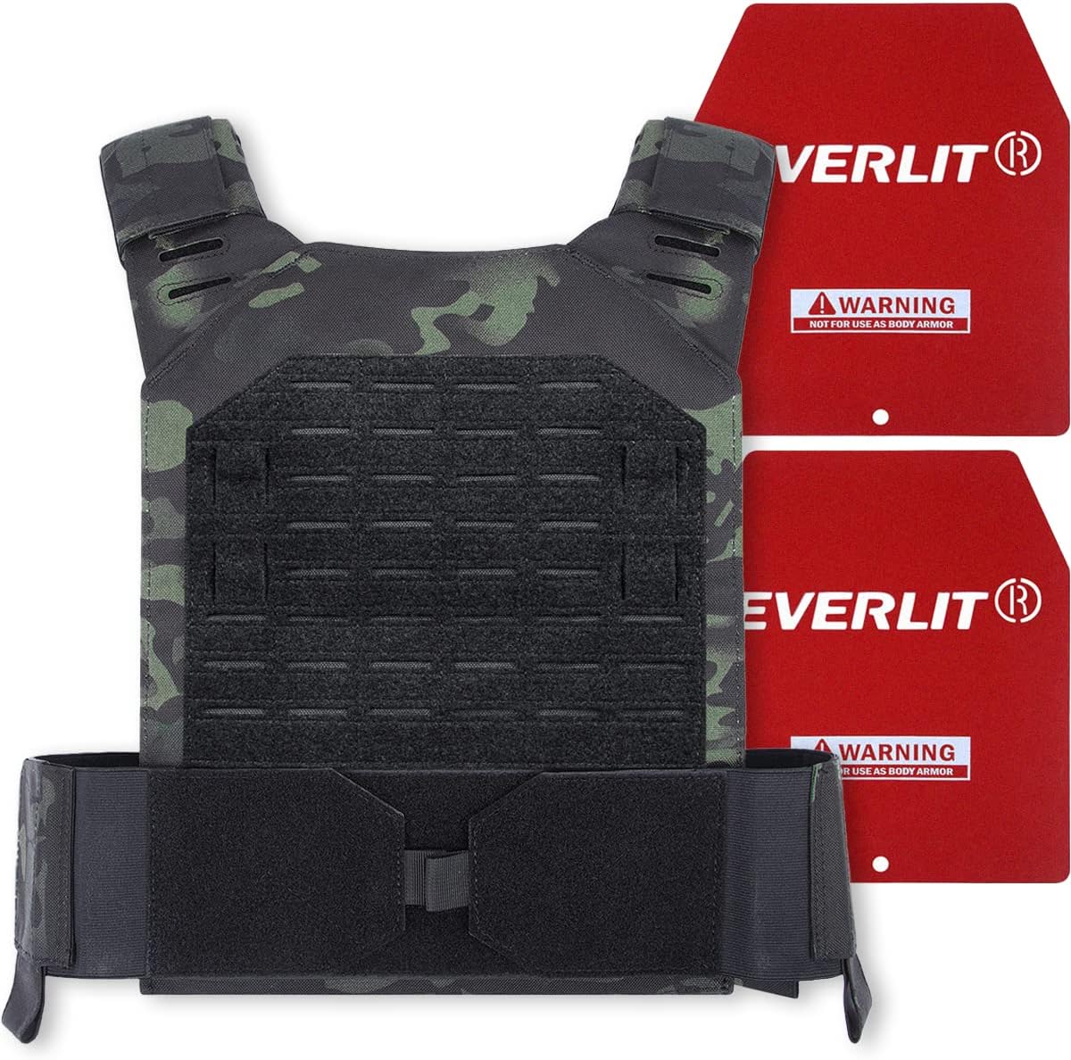 EVERLIT Adjustable Weighted Vest for Enhanced Fitness Training