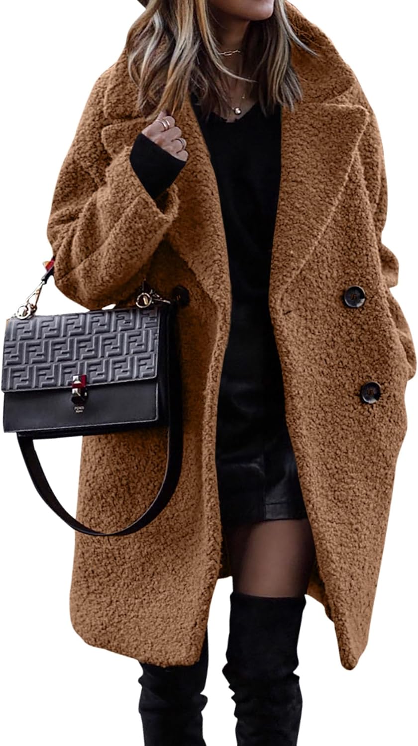 Faux Fur Coats for Women - Stylish Winter Sherpa Jackets