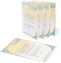 Crystal Clear Poly Folders, Pack of 10