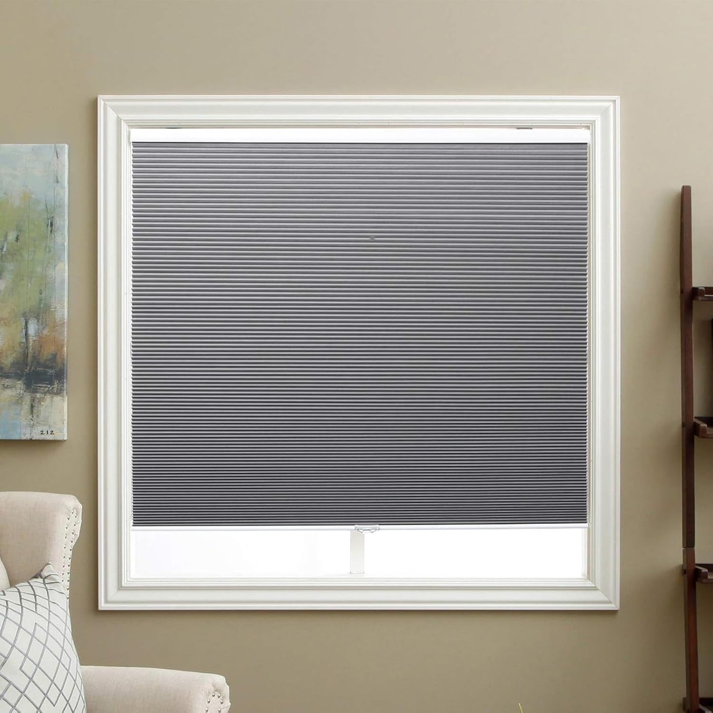 Blackout Cellular Shades Cordless Blinds for Home Privacy Control