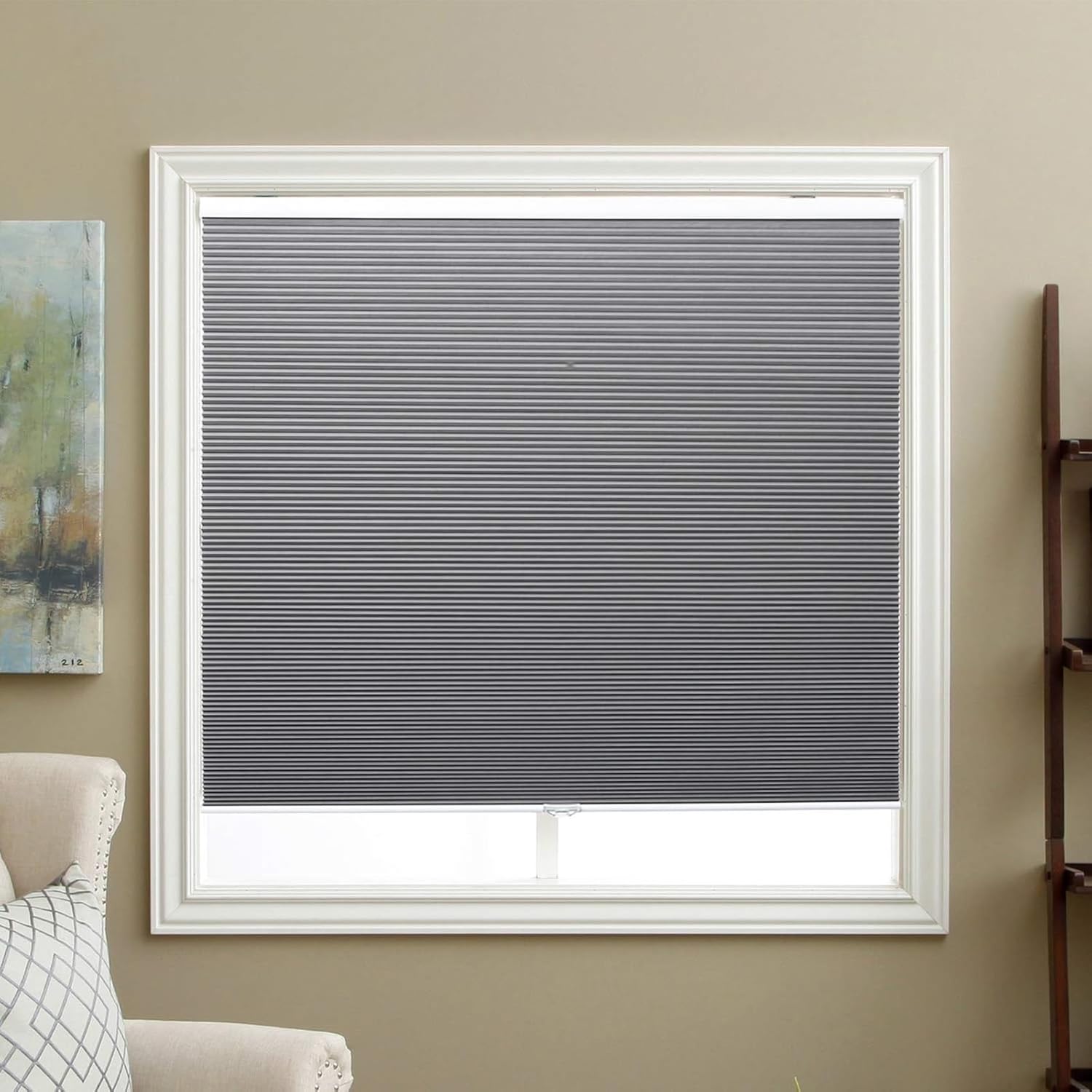 Blackout Cellular Shades Cordless Blinds for Home Privacy Control