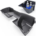 Under Seat Storage Box for Chevy Silverado/Sierra Double Cab - 2-in-1