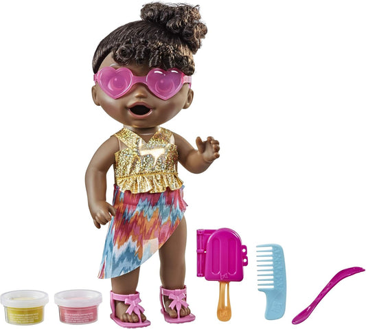 Baby Alive Sunshine Snacks Doll: Eats, Poops & Waterplay Fun!