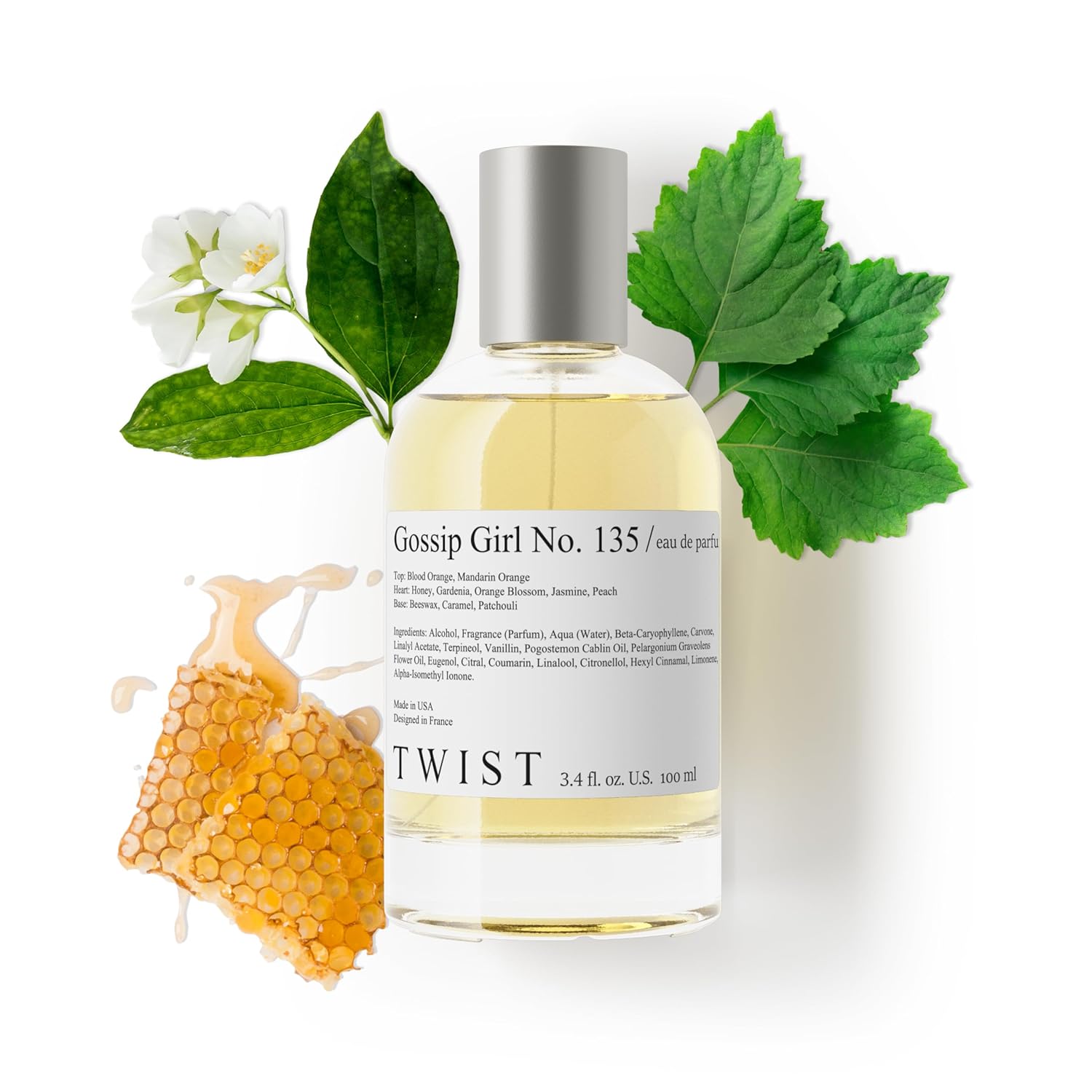 Twist Goss. Girl No. 135 - Long-Lasting Vegan Perfume for Women