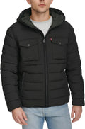 Men's Levi's Water Resistant Performance Stretch Hooded Puffer Jacket
