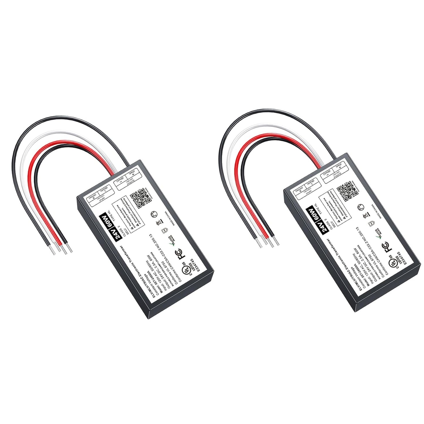 60W Dimmable LED Driver 24V for Indoor and Outdoor Lights