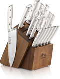 Cangshan Alps Series 17-Piece Knife Block Set for Precision Cutting